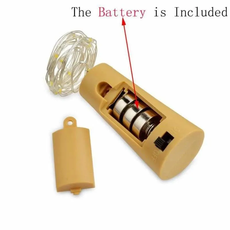 Amazing LED Bottle Cork wire lights