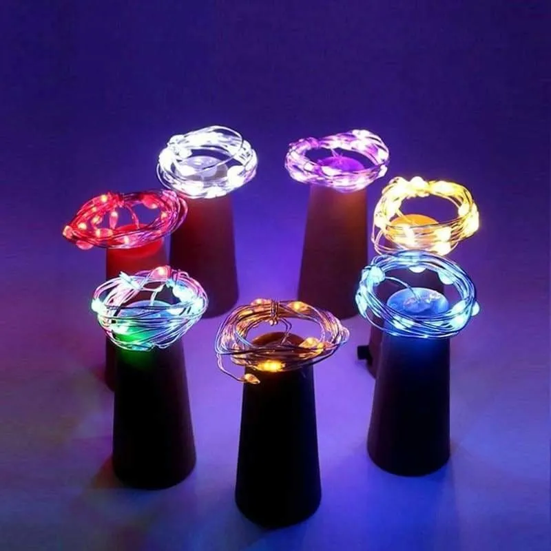 Amazing LED Bottle Cork wire lights