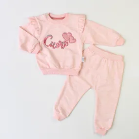 Amore Baby Girls Cotton Set