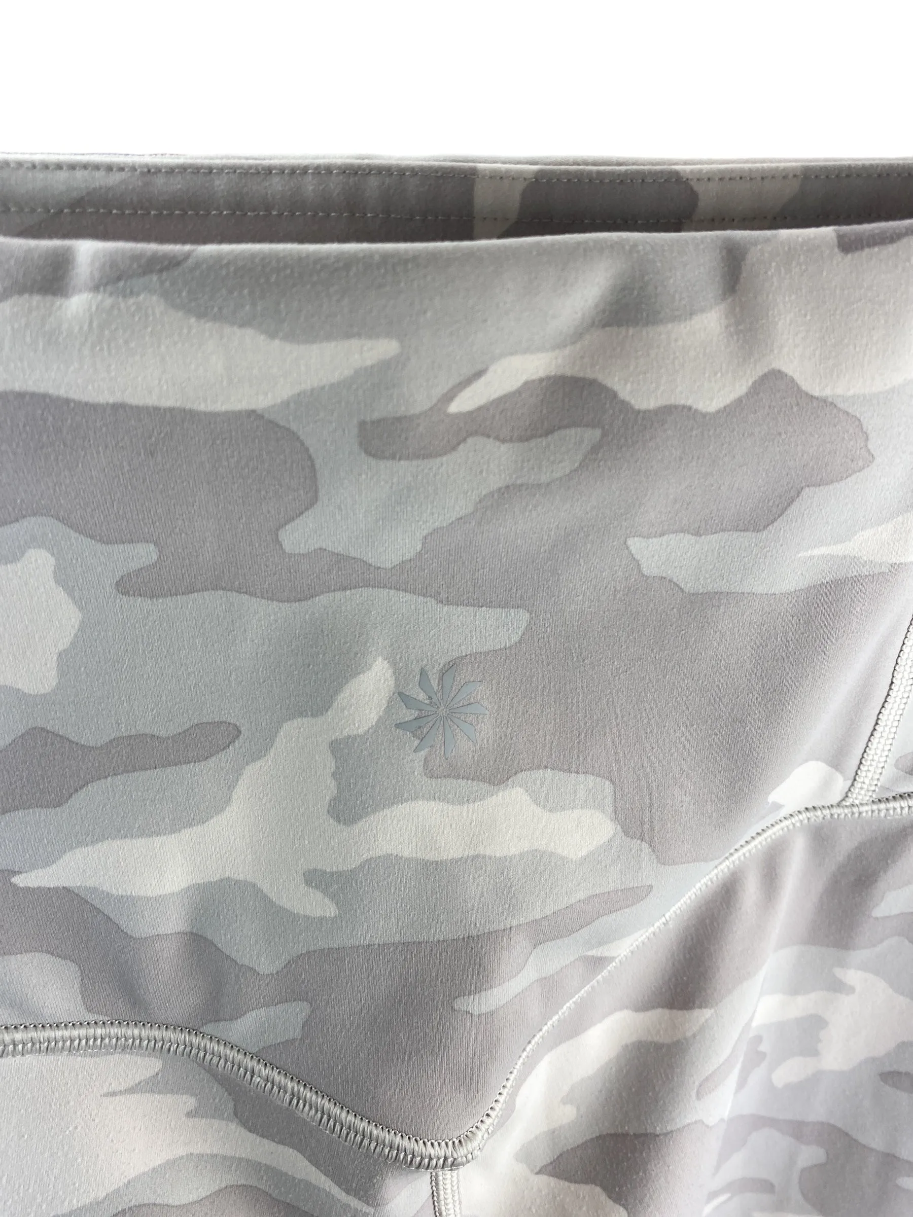 Athleta Women's Elation Camo 7/8 Active Tight Grey Multi Size S