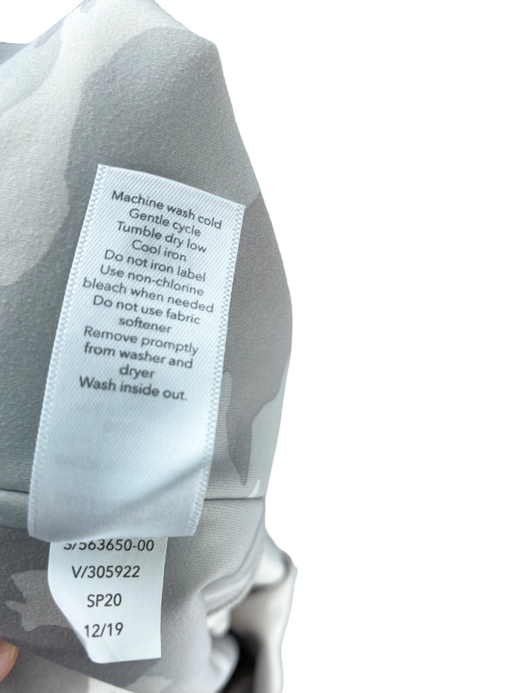 Athleta Women's Elation Camo 7/8 Active Tight Grey Multi Size S
