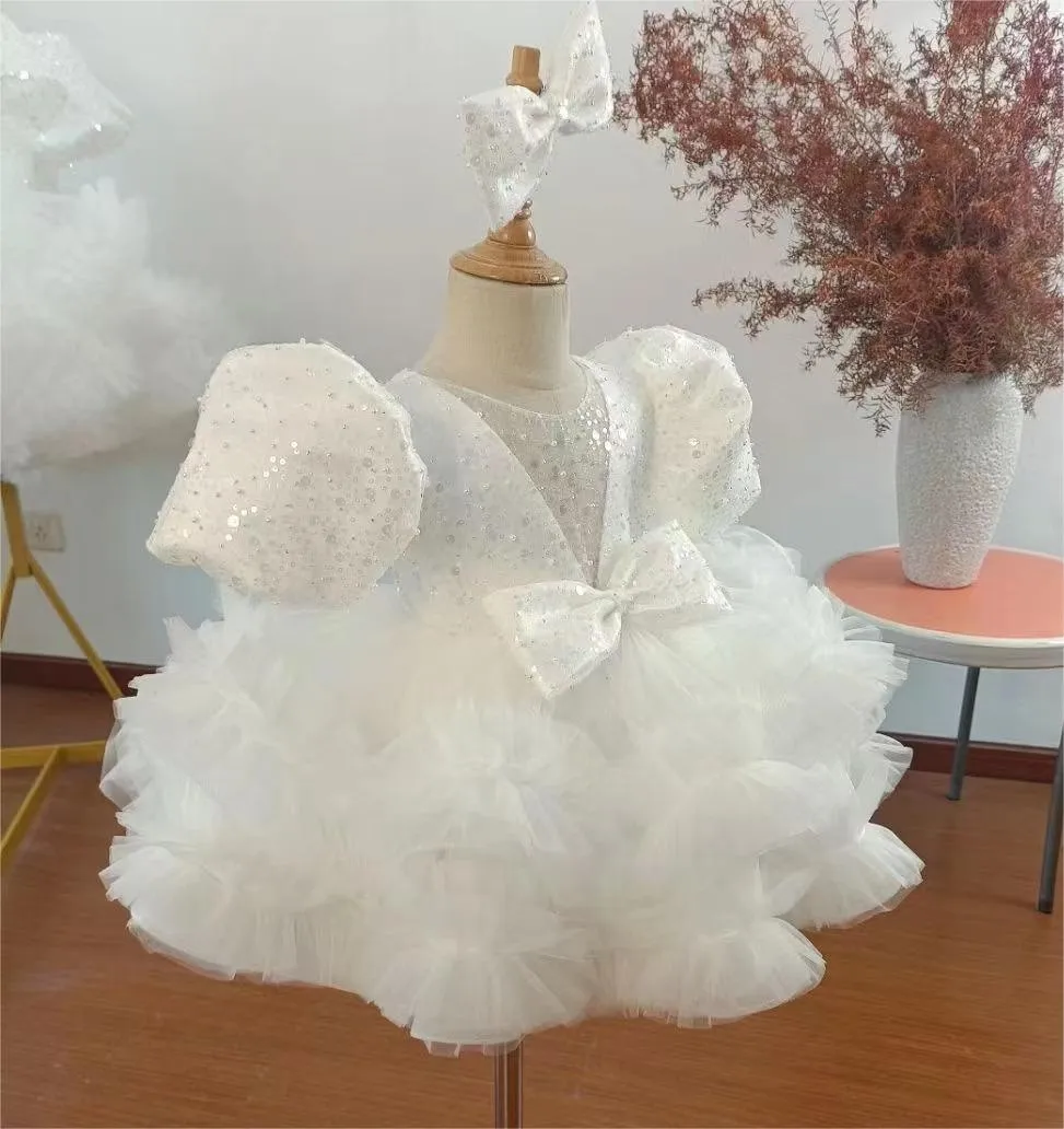 Baby birthday party Princess dress, custom color accepted.
