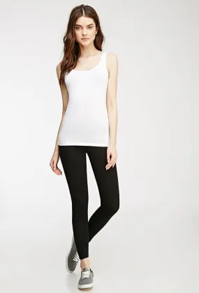 Black Cotton Leggings