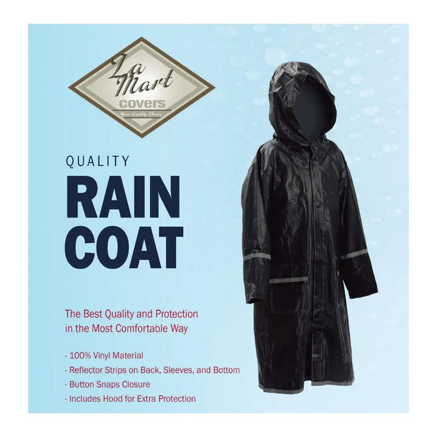 Childrens LaMart Navy Rain Coat