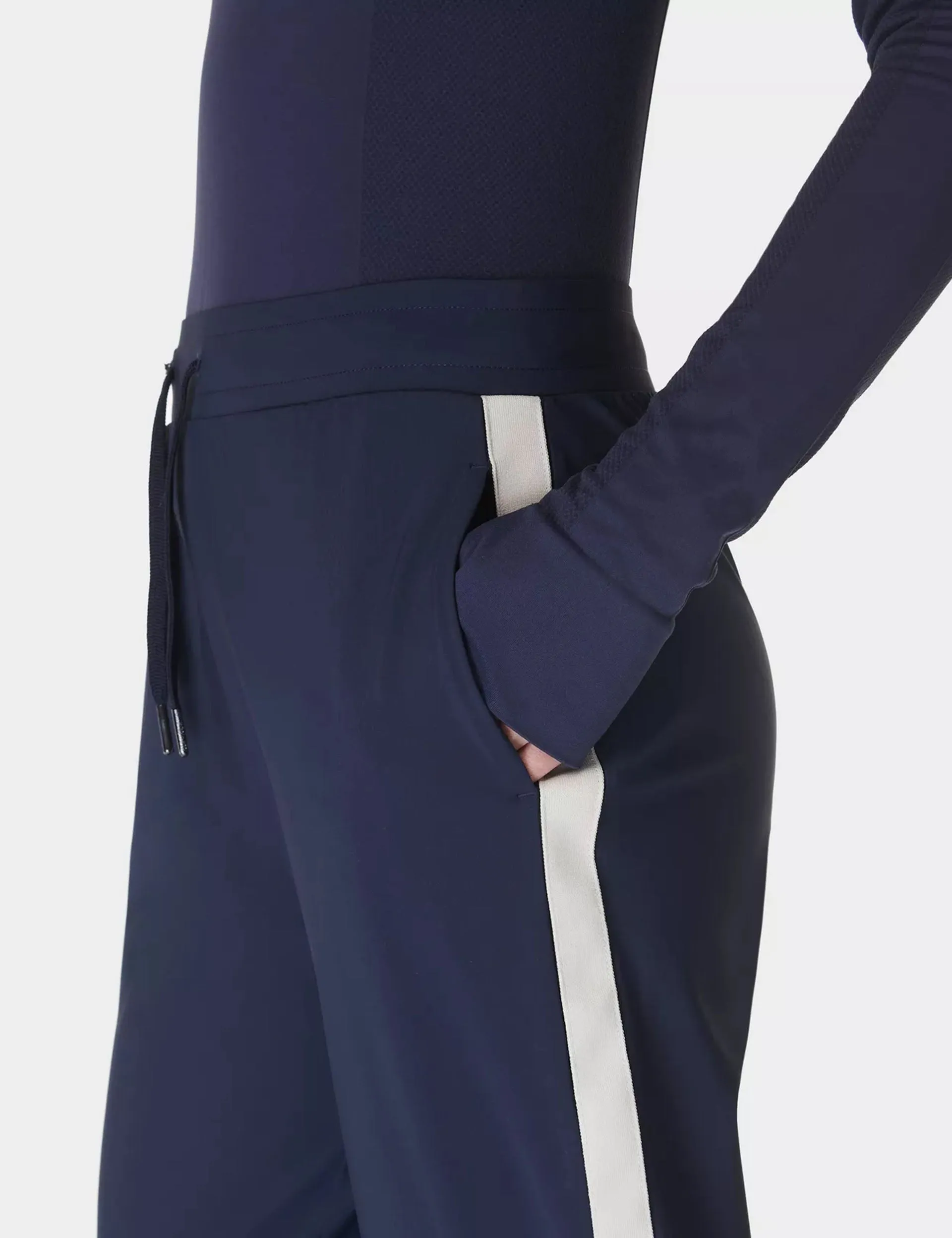 Explorer Side Stripe Trouser - Navy Blue