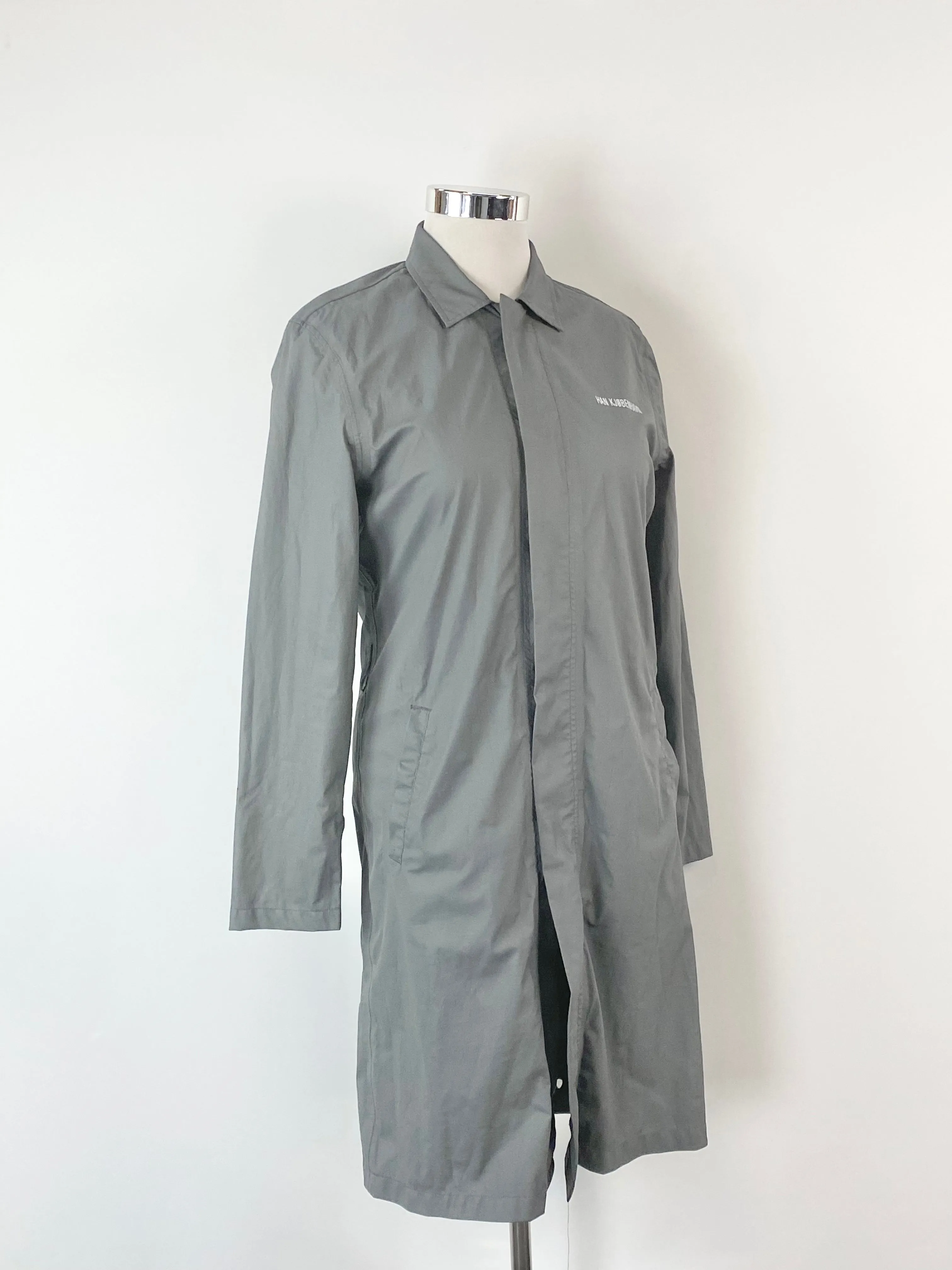 Han Kjøbenhavn Slate Grey Raincoat - S/M