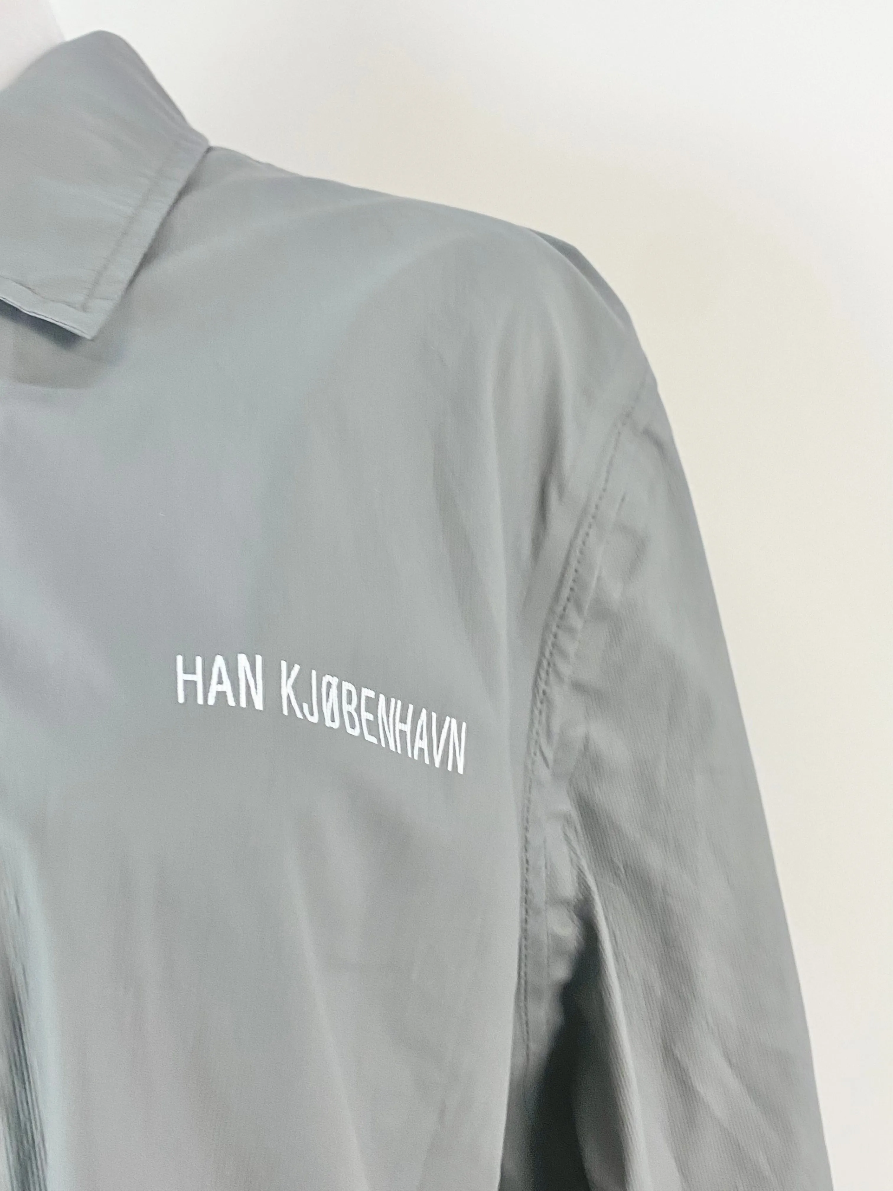 Han Kjøbenhavn Slate Grey Raincoat - S/M