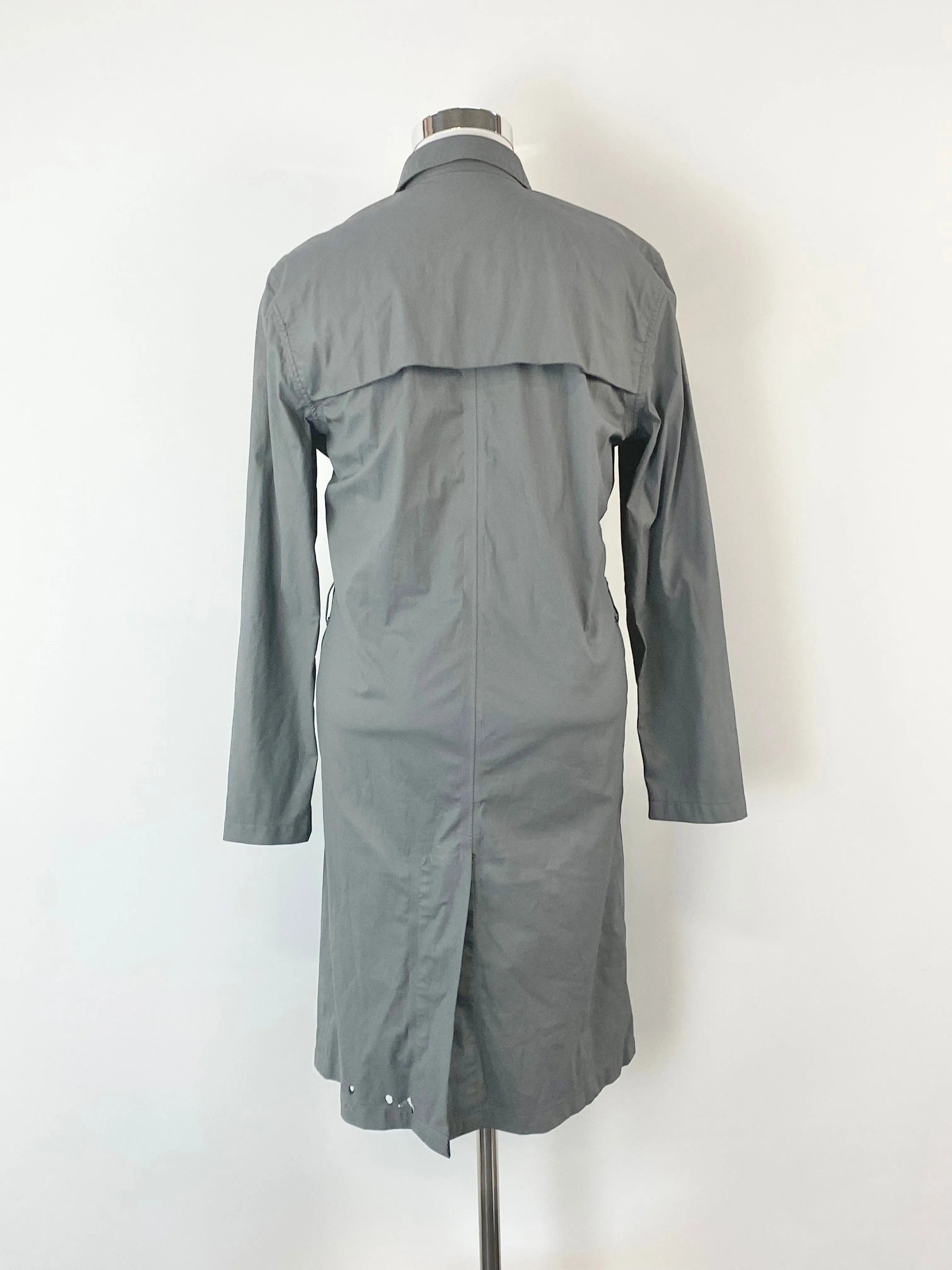 Han Kjøbenhavn Slate Grey Raincoat - S/M