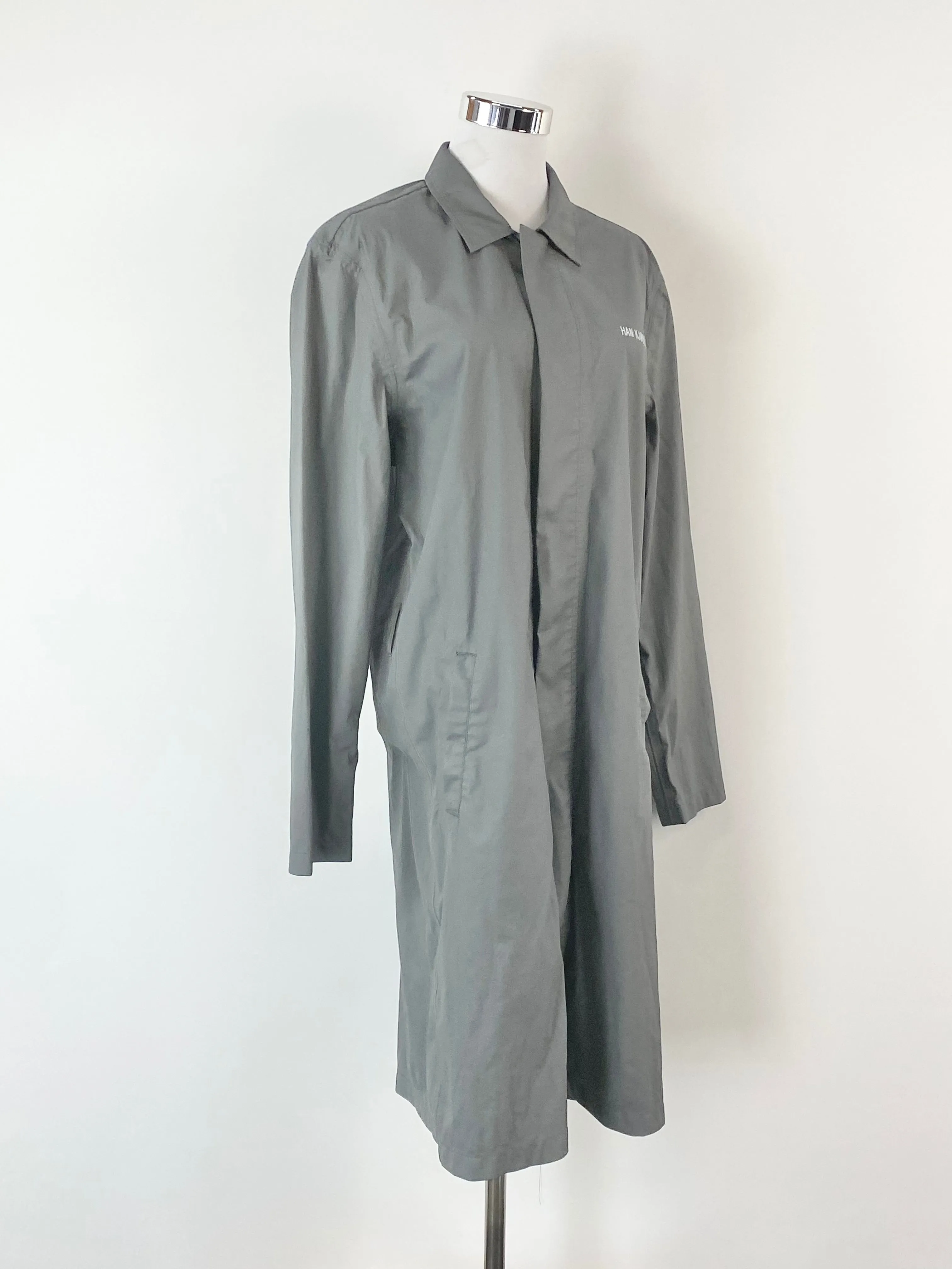 Han Kjøbenhavn Slate Grey Raincoat - S/M