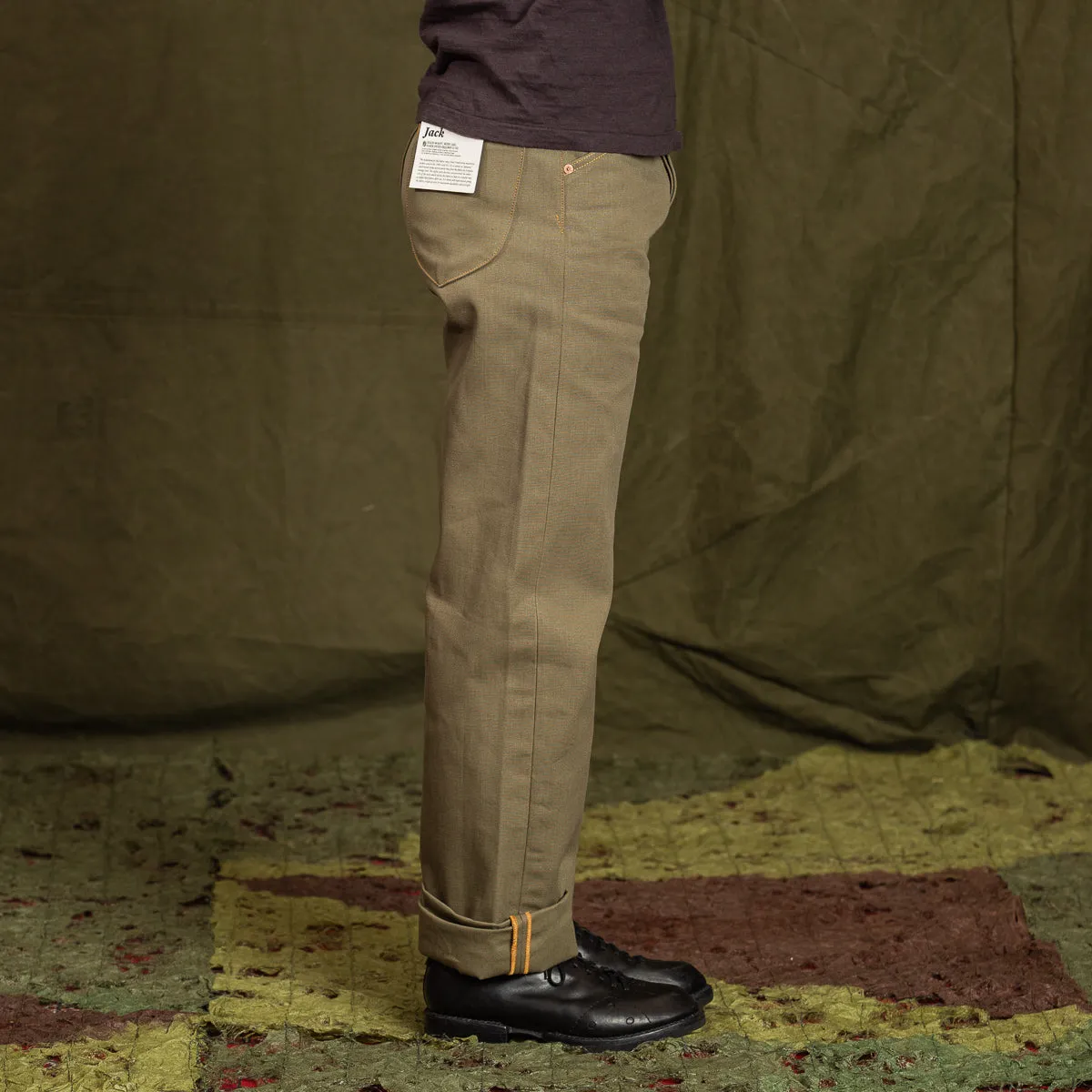 Jack Pant - Rinsed Yarn-Dyed Heavy Oxford