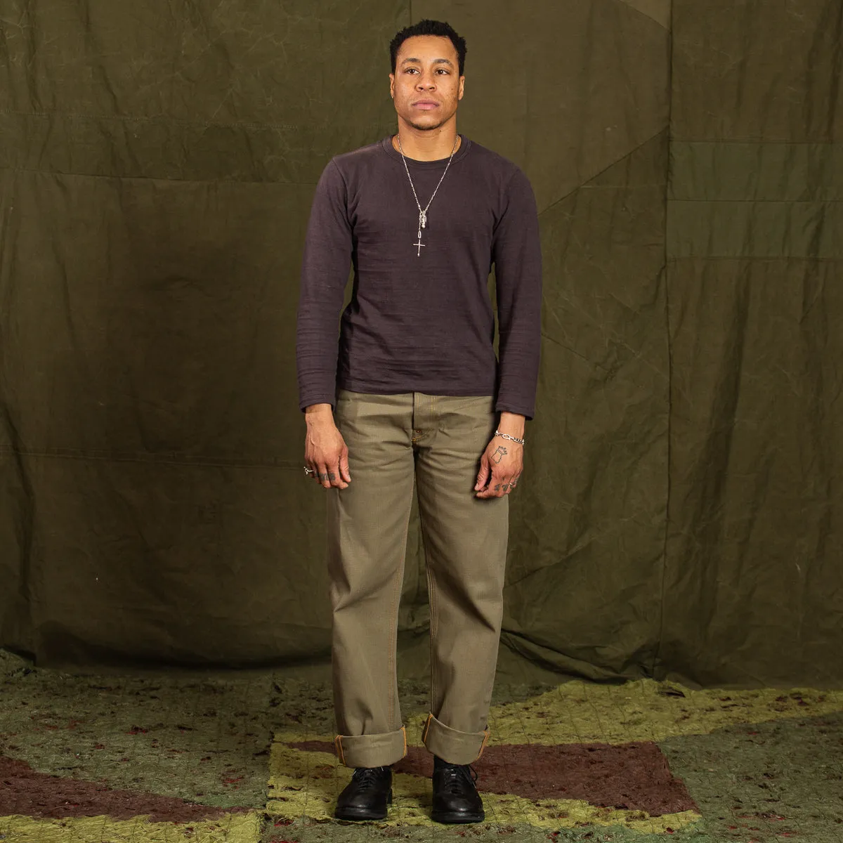 Jack Pant - Rinsed Yarn-Dyed Heavy Oxford