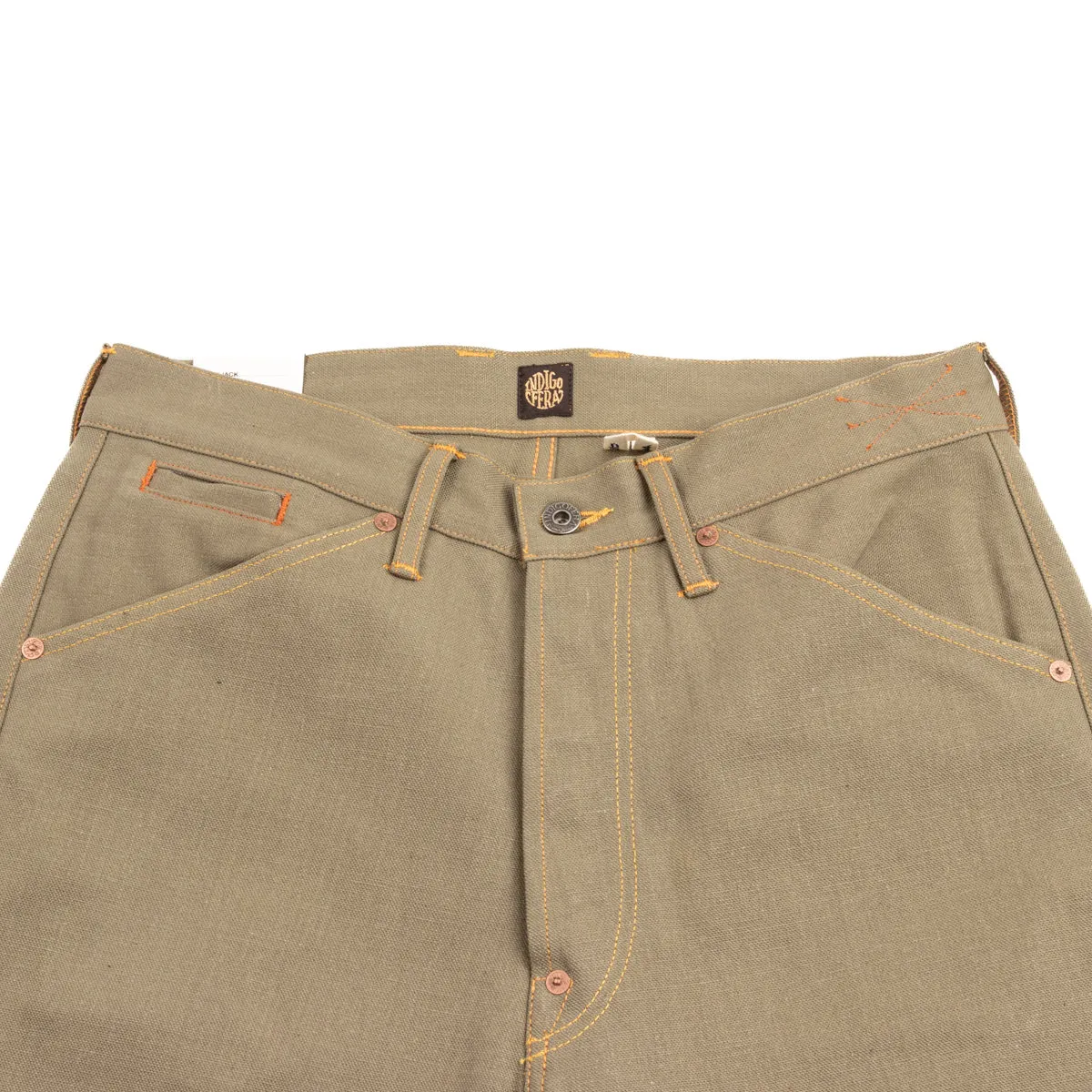 Jack Pant - Rinsed Yarn-Dyed Heavy Oxford