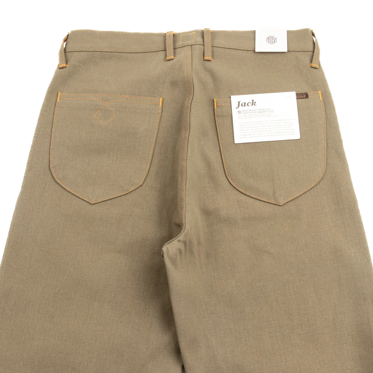 Jack Pant - Rinsed Yarn-Dyed Heavy Oxford