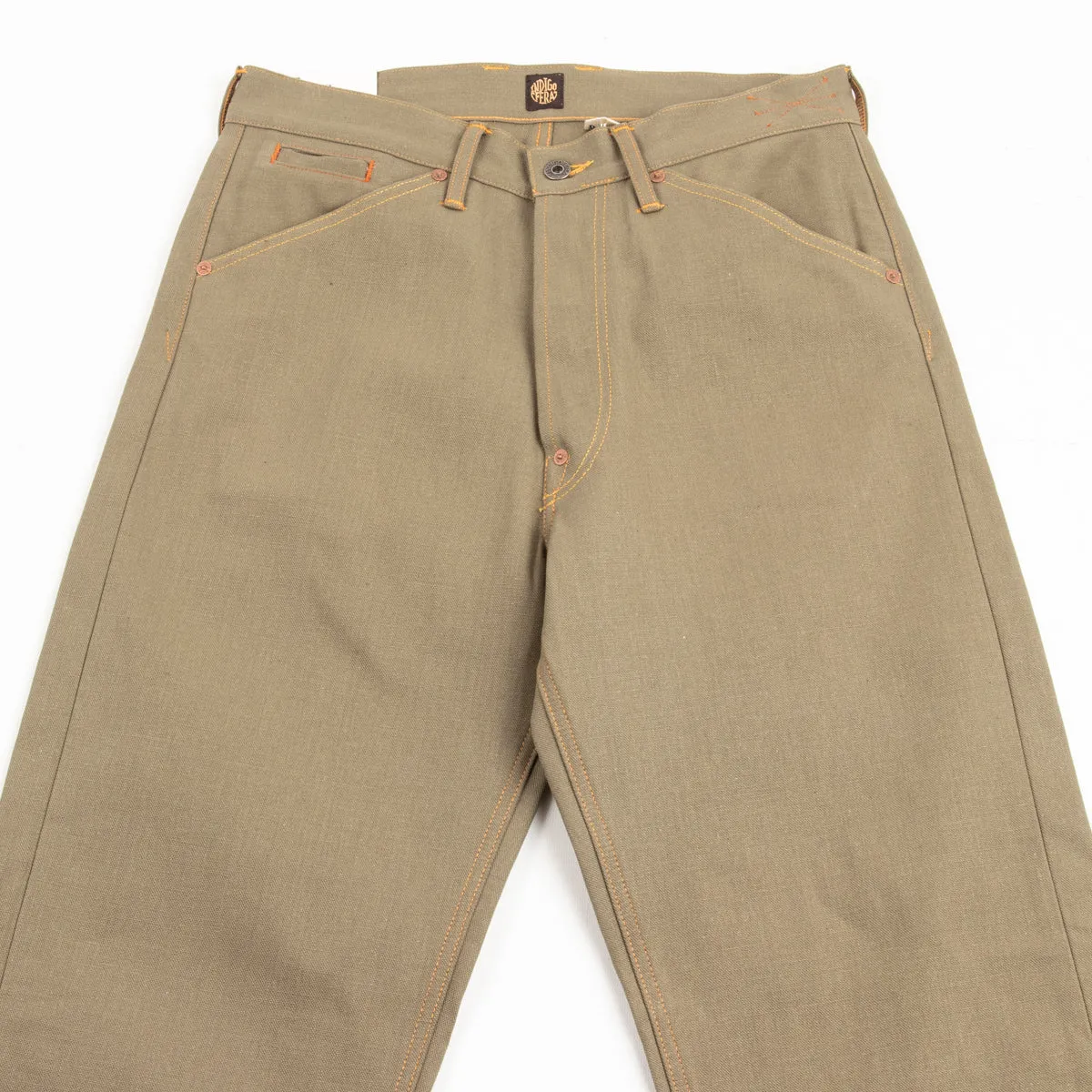 Jack Pant - Rinsed Yarn-Dyed Heavy Oxford