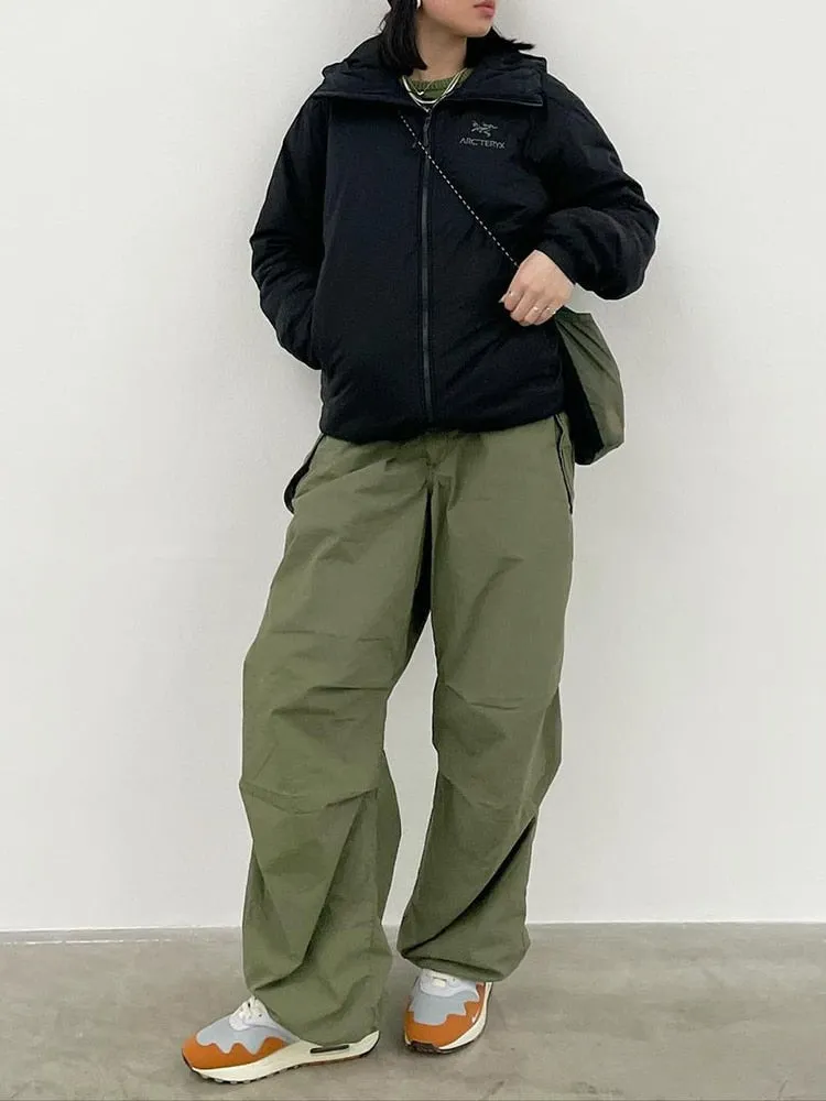 KittenAlarm - Mojoyce  Cuteandpsycho Streetwear Joggers Baggy Trousers Loose Wide Leg Women Punk Sweatpants Chic Solid Fashion Vintage Pants Casual Y2K