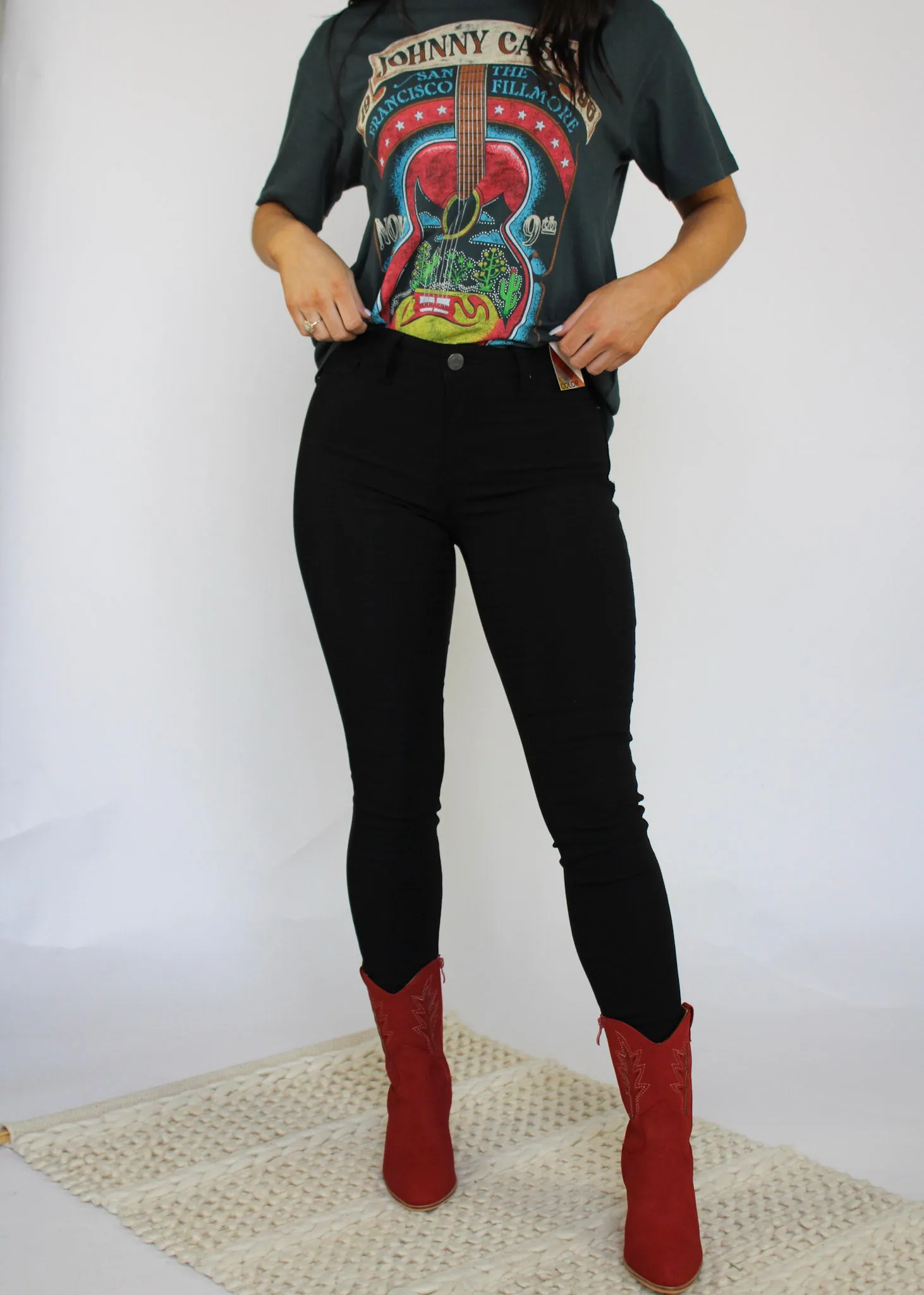 Living the Dream Hyperstretch Denim - Black