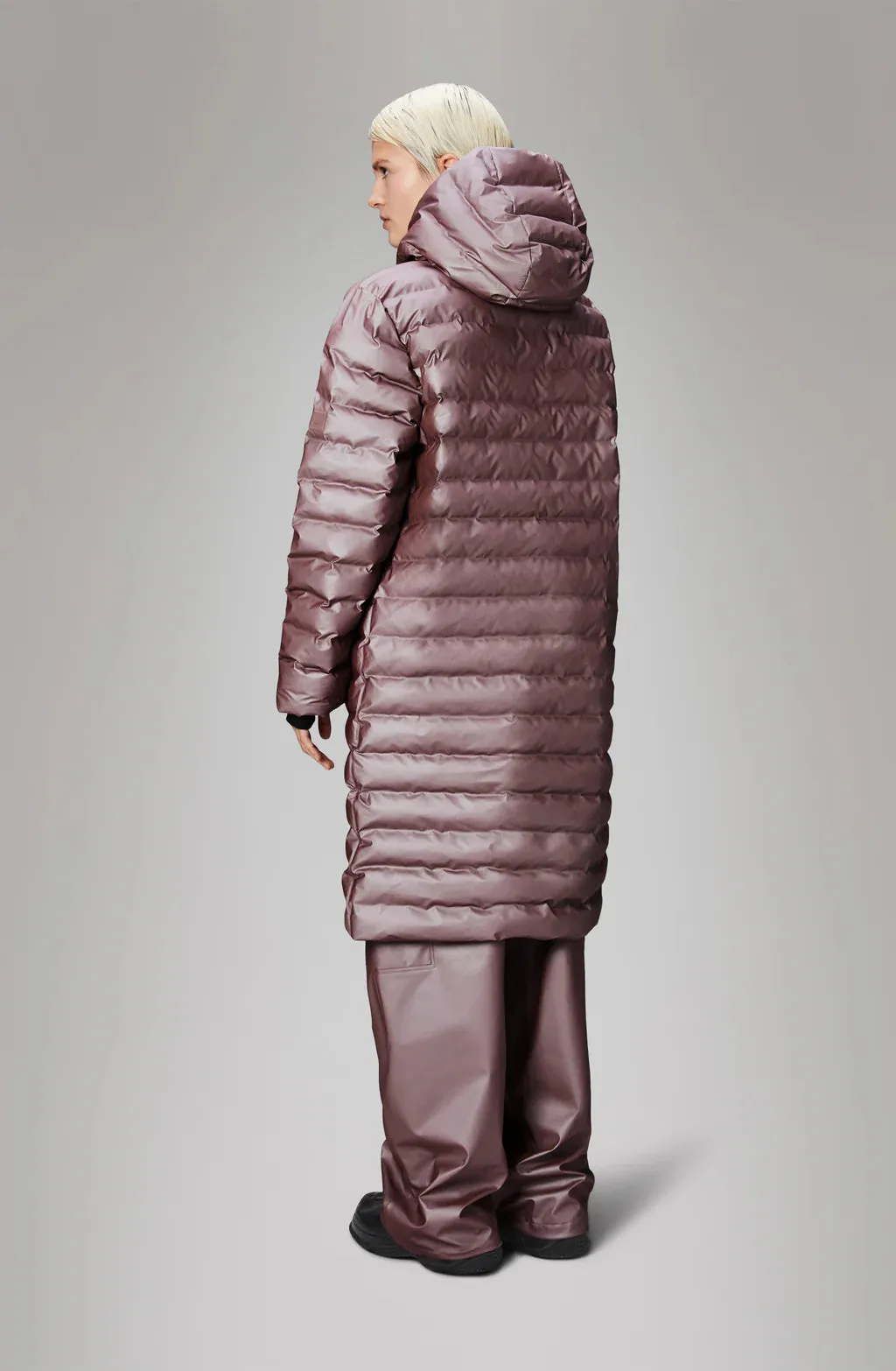 LOHJA LONGER PUFFER JACKET - MUSE