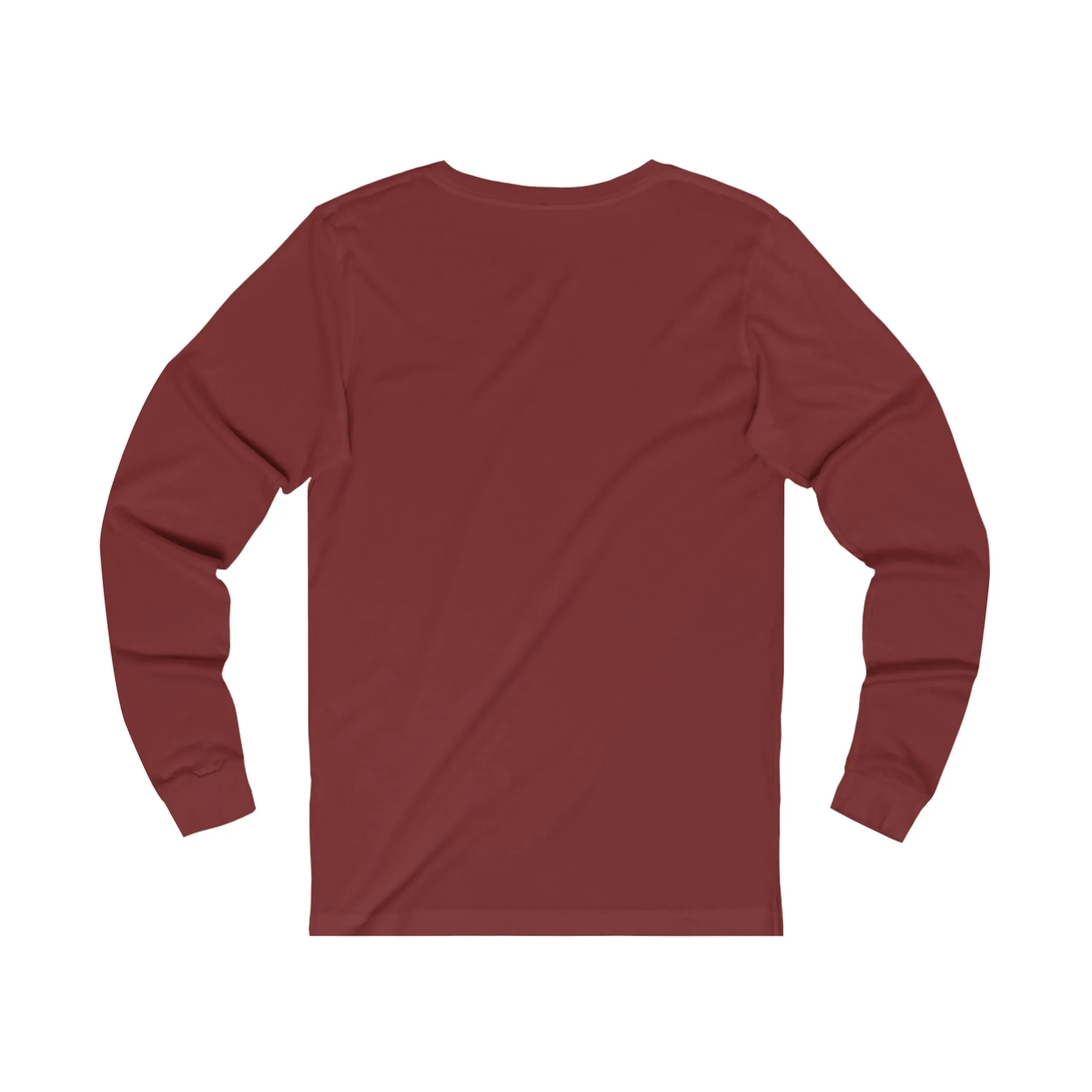 Long Sleeve T-shirt with Row of Vintage Pumpkins - Simple Design - Multiple Color Options