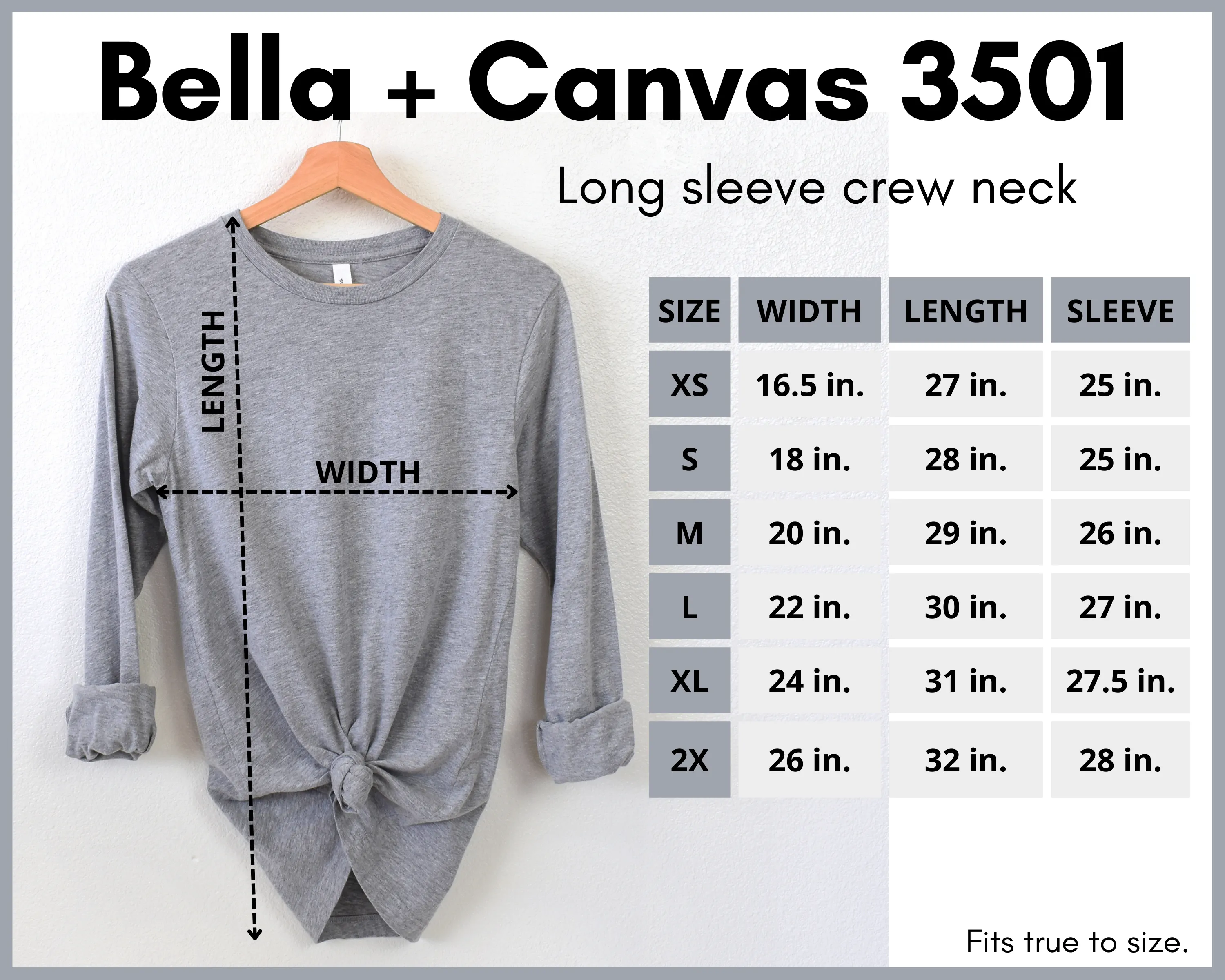 Long Sleeve T-shirt with Row of Vintage Pumpkins - Simple Design - Multiple Color Options