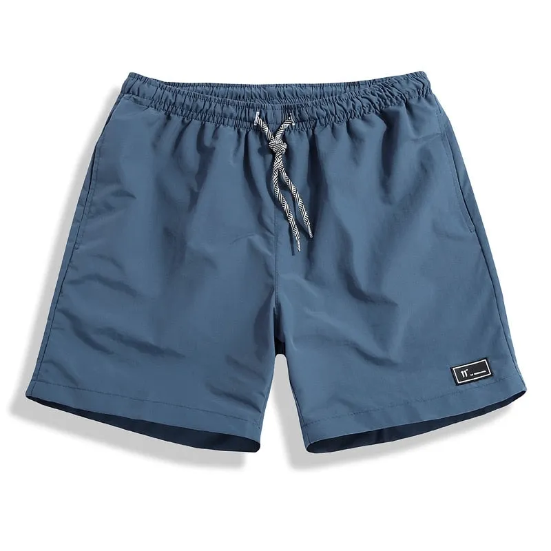 Men Casual Breathable work Pants Pockets Beach Solid Color Sport Shorts Men's Short Jogger Shorts Pant with Pocket Breathable