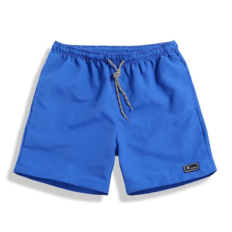 Men Casual Breathable work Pants Pockets Beach Solid Color Sport Shorts Men's Short Jogger Shorts Pant with Pocket Breathable