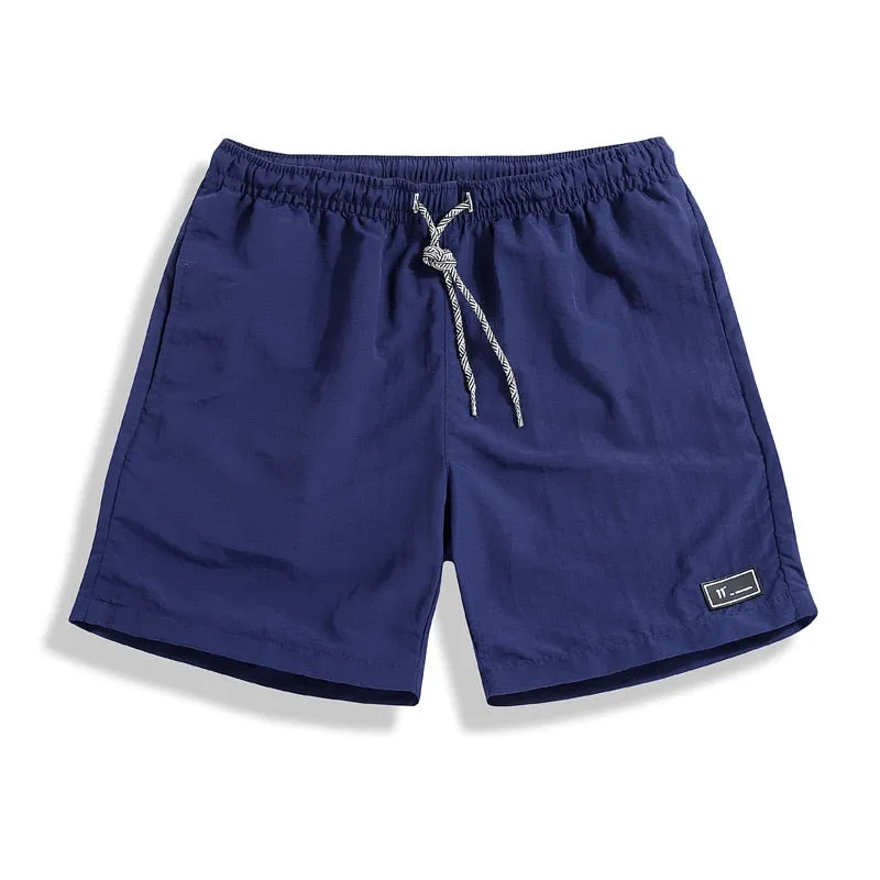 Men Casual Breathable work Pants Pockets Beach Solid Color Sport Shorts Men's Short Jogger Shorts Pant with Pocket Breathable
