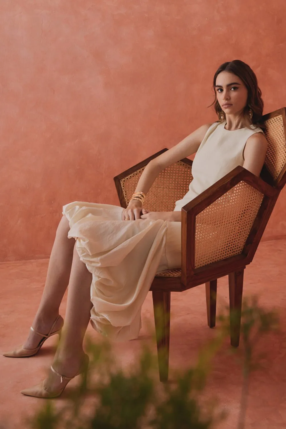 Minsk Sheer Midi Dress