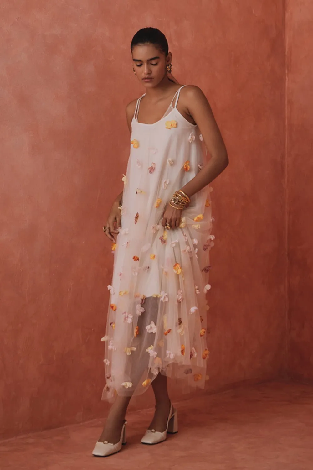 Minsk Sheer Midi Dress