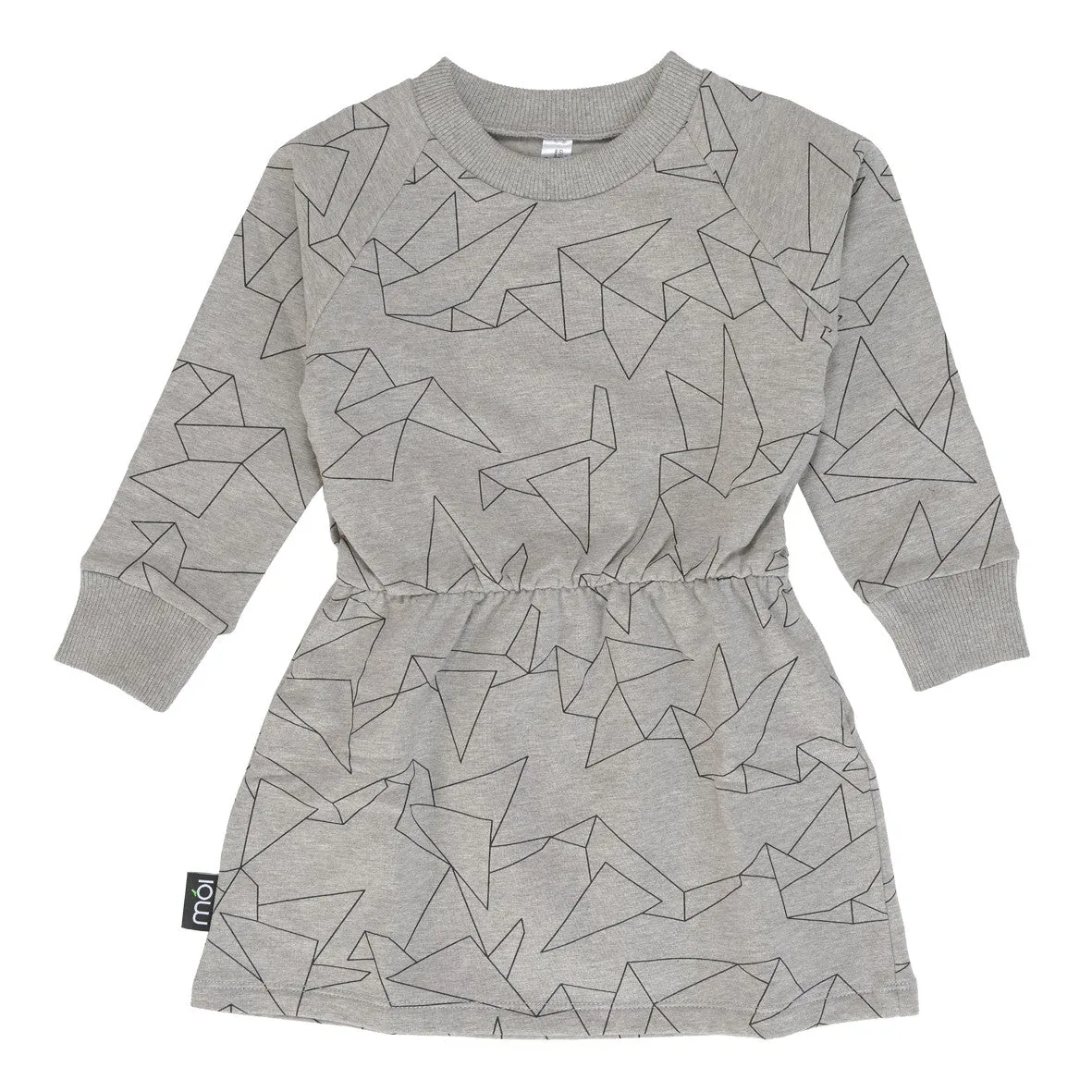 Moi Origami Grey Sweater Dress