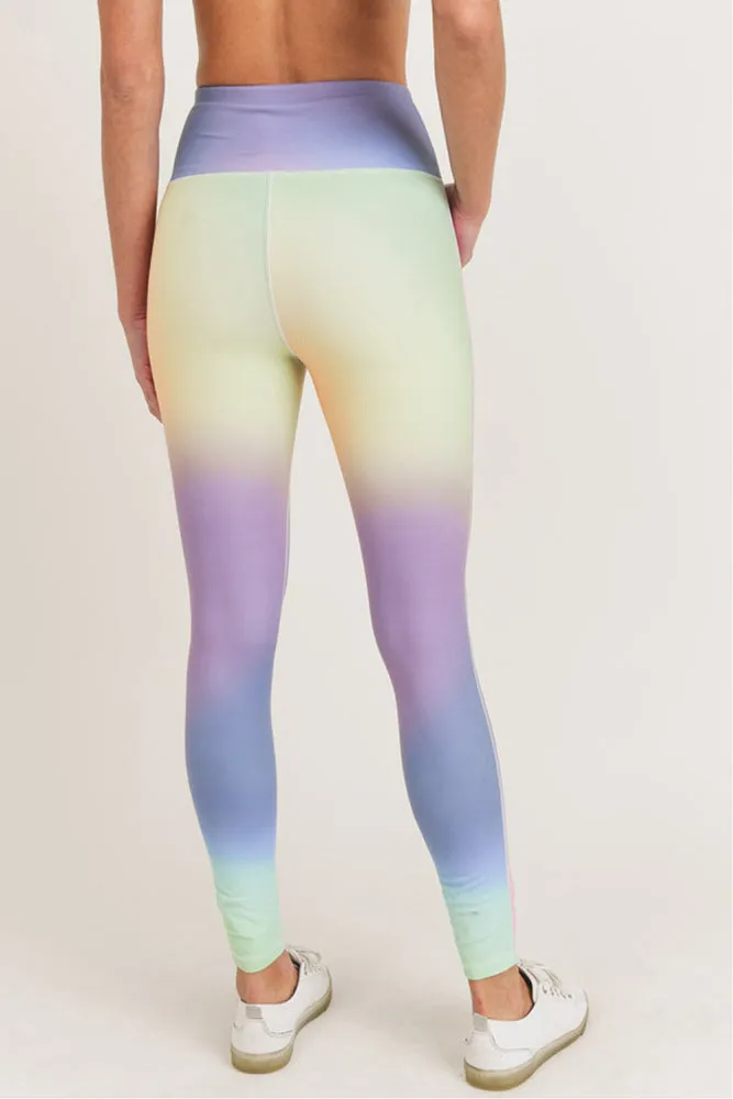 Mono B Rainbow Pastel Highwaist Leggings