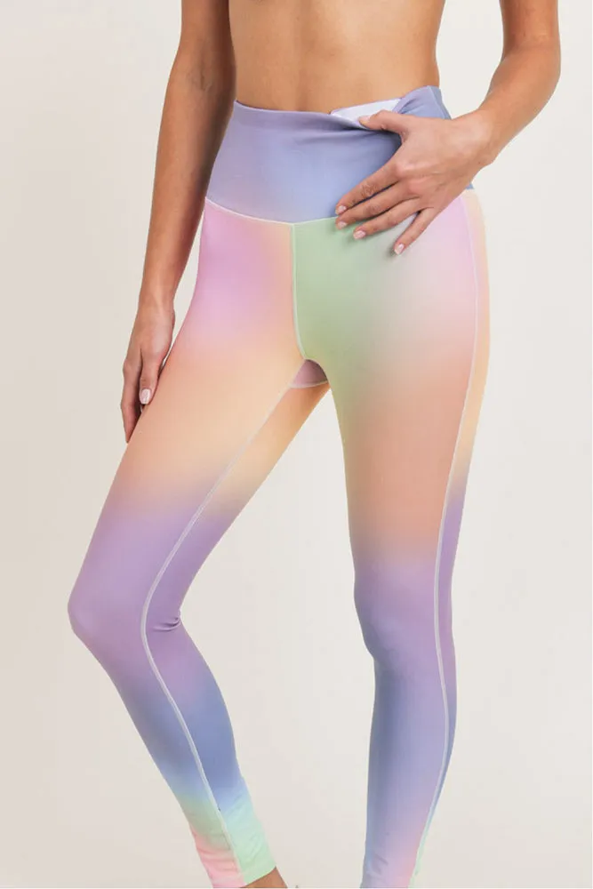 Mono B Rainbow Pastel Highwaist Leggings