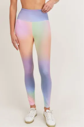 Mono B Rainbow Pastel Highwaist Leggings
