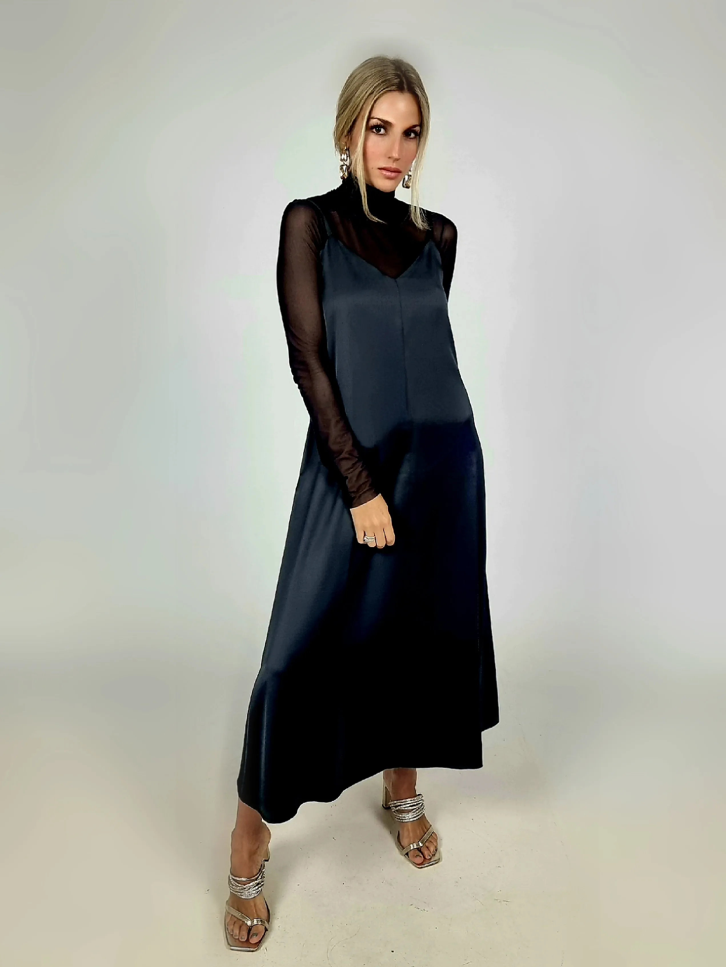 PENNYBLACK Black dress And T-shirt Set me
