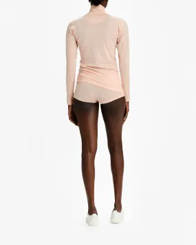 Snø Zip Up Pastel Pink