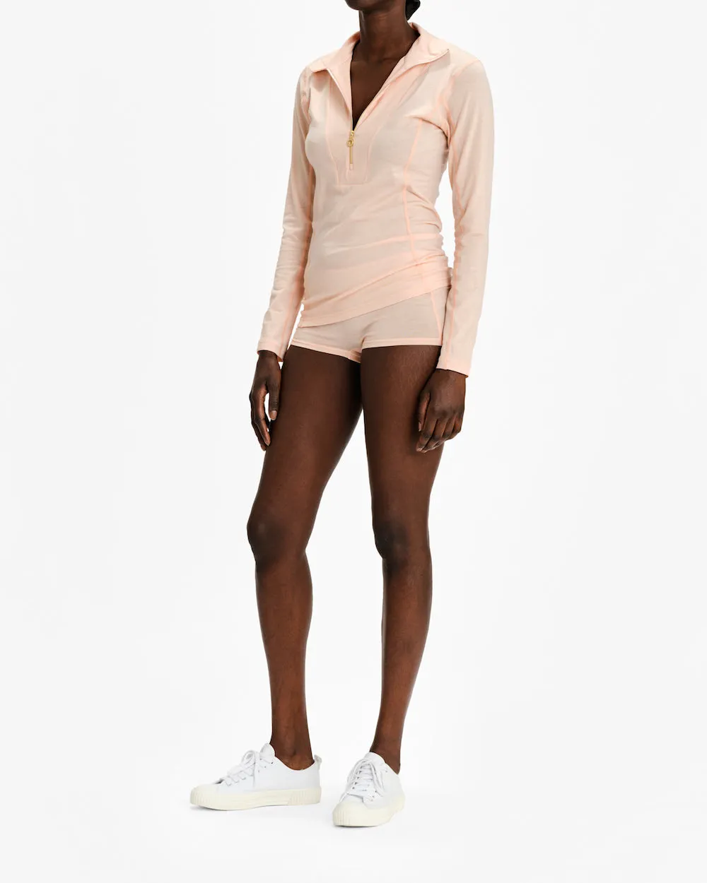 Snø Zip Up Pastel Pink