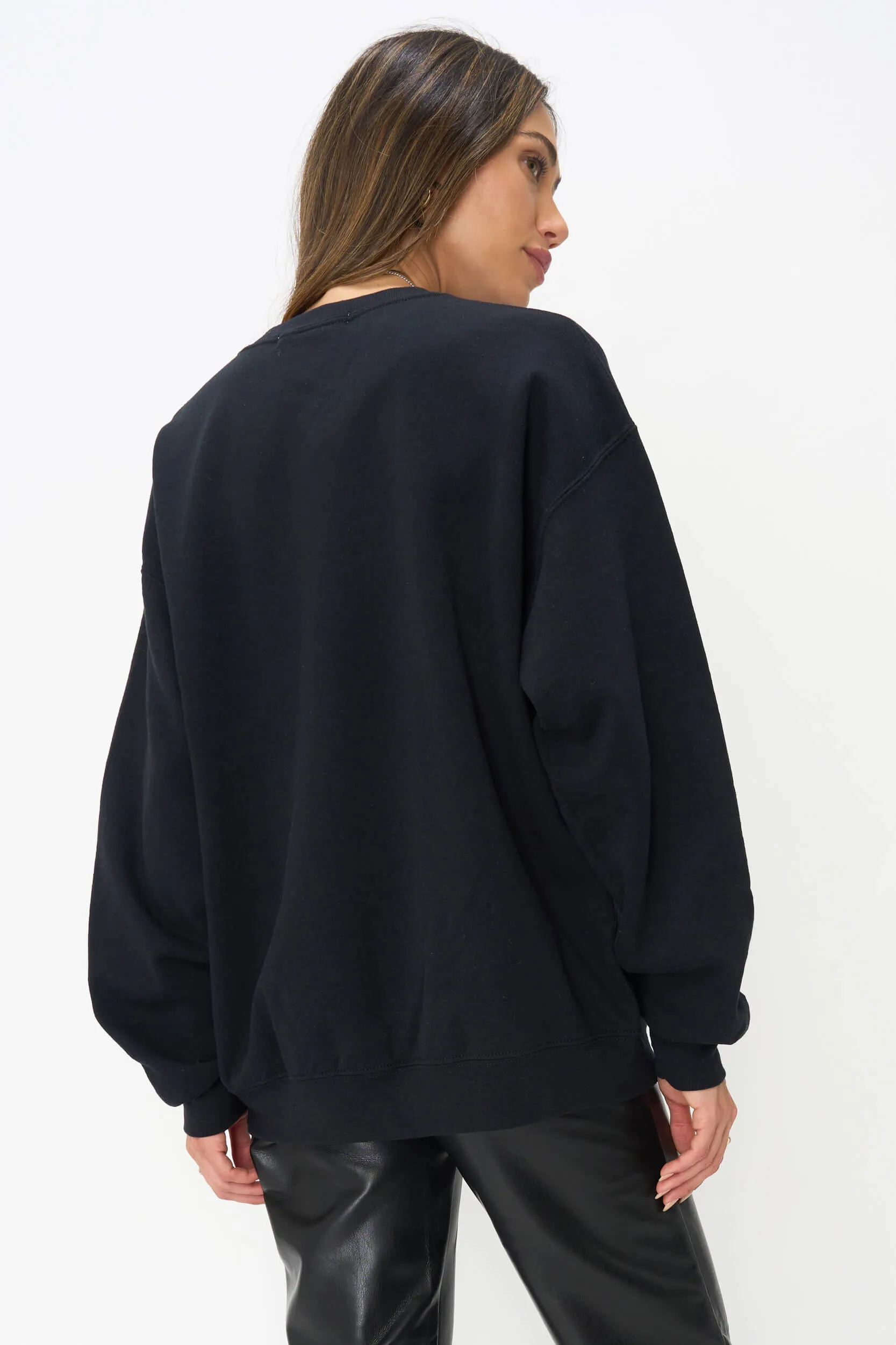 Tigers Oversized Sweatshirt - Black