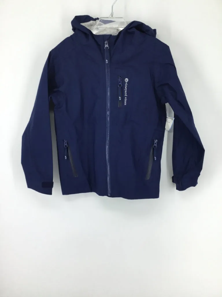 vineyard vines Child Size 5 Navy Solid Raincoat - boys